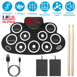 10 Pads Electric Drum Set-AMAZON FACTORY