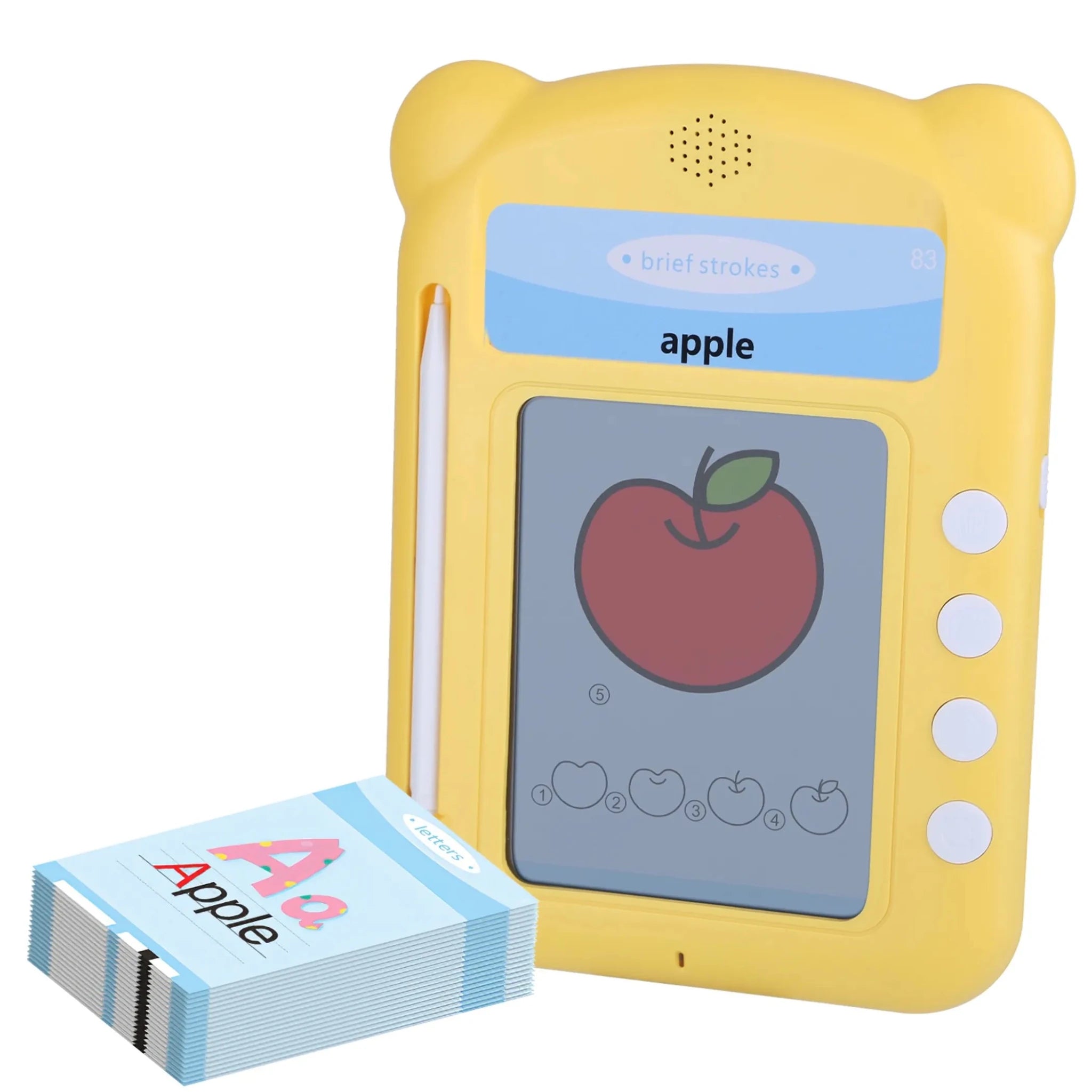 100 Words Talking Flash Cards 5.5In Toddler LCD - AMAZON FACTORY