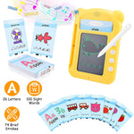 100 Words Talking Flash Cards 5.5In Toddler LCD-AMAZON FACTORY