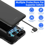 10000mAh Power Bank Portable Phone Charger-AMAZON FACTORY
