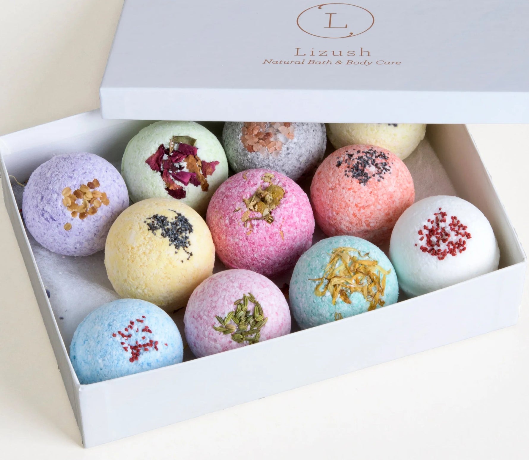 11 Bath Bombs Gift Box + one Free Bomb to make 12 !! - AMAZON FACTORY