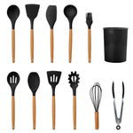 11Pcs Silicone Cooking Utensil Set-AMAZON FACTORY