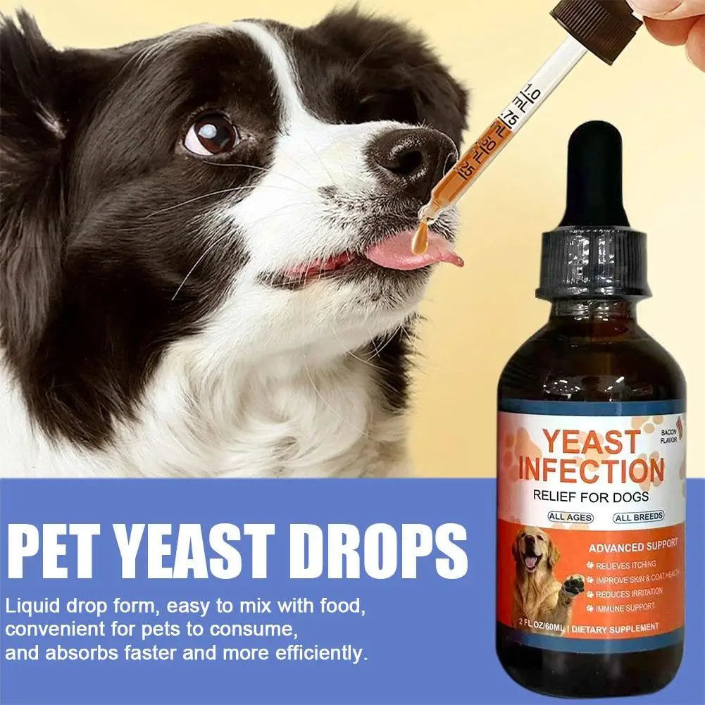 1/2/3pcs 60ML Dog Pet Drops Gentle Care Supplement To Maintain Healthy Coat and Skin for Dogs PET CARE Dog Pet Drops Gentle Care - AMAZON FACTORY