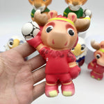 12cm FIFA World Cup 2026 Mascot Squishy Toy Set – Soft Stress Relief Squeeze Figures, Desk Ornament, Soccer Fan Collectible Gift-AMAZON FACTORY