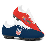2026 America United Cup Custom Print Football Sneaker Soccer Shoes USA Canada Mexico Haiti Jamaica National Team Design-AMAZON FACTORY