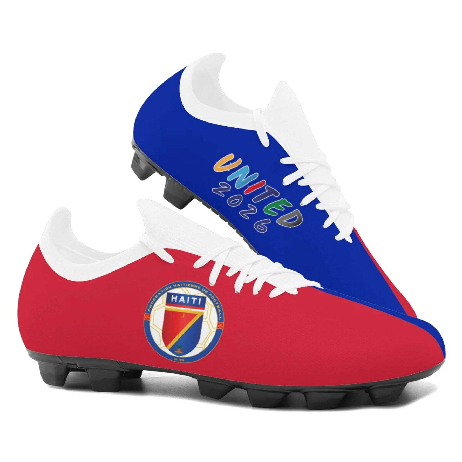 2026 America United Cup Custom Print Football Sneaker Soccer Shoes USA Canada Mexico Haiti Jamaica National Team Design-AMAZON FACTORY