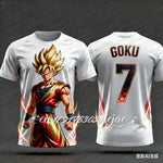 2026 Anime Football Jersey Dragon Ball Men Women Oversize Tshirt Summer Quick Dry Sport Breathable Oversize Cosplay Tshirt-AMAZON FACTORY