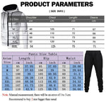 2026 Limited-time Special Sale - Men's Zippered Hooded Sweatshirt, Black Jogging Pants, Fall/Winter Daily Casual Sportswear, Out-AMAZON FACTORY