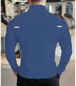 2026 Men's Quick Dry Basketball Running Jackets zipper Sports Coat cardigan Hooded Tops Mesh breathable Men Fitness jacket-AMAZON FACTORY
