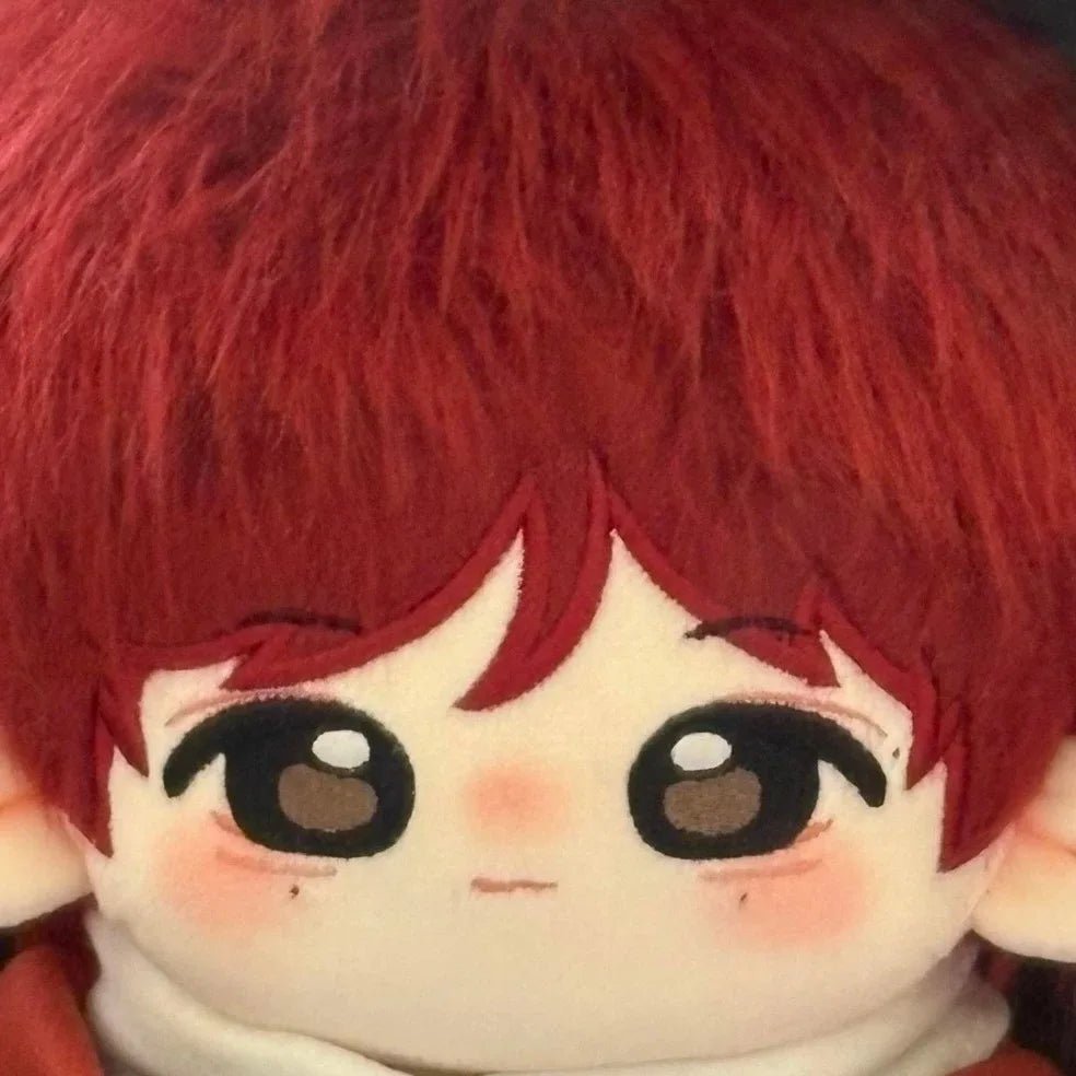2026 New [First Release] Red Haired Ziyu Mermaid Prince Cosplay Attribute 20cm Cotton Doll Star Fan High Beauty Doll - AMAZON FACTORY