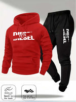 2026 popular autumn and winter new hooded sportswear sportswear fashion hooded sportswear casual sportswear and pants two in one-AMAZON FACTORY