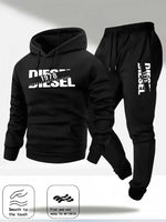 2026 popular autumn and winter new hooded sportswear sportswear fashion hooded sportswear casual sportswear and pants two in one-AMAZON FACTORY