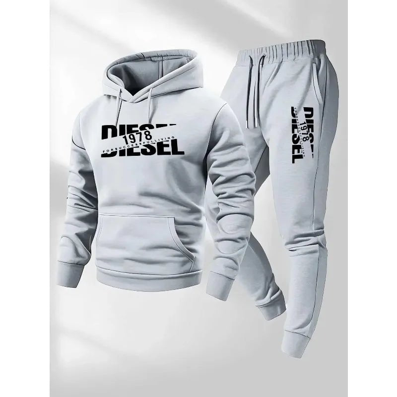 2026 popular autumn and winter new hooded sportswear sportswear fashion hooded sportswear casual sportswear and pants two in one-AMAZON FACTORY