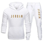 2026 seasonal discount set wool lining hooded sweatshirt casual set La sleeve top sports setv-AMAZON FACTORY