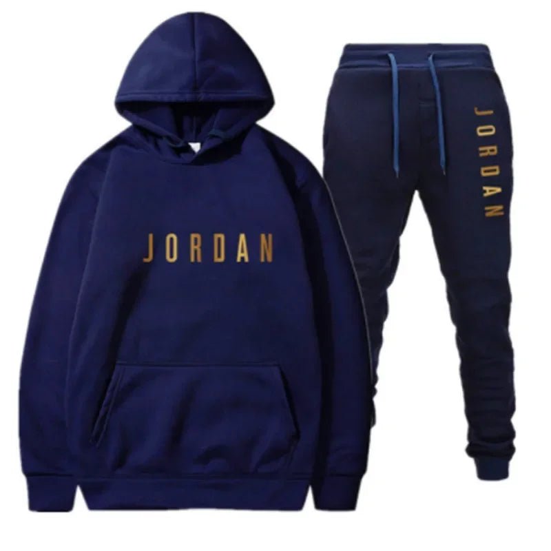 2026 seasonal discount set wool lining hooded sweatshirt casual set La sleeve top sports setv-AMAZON FACTORY