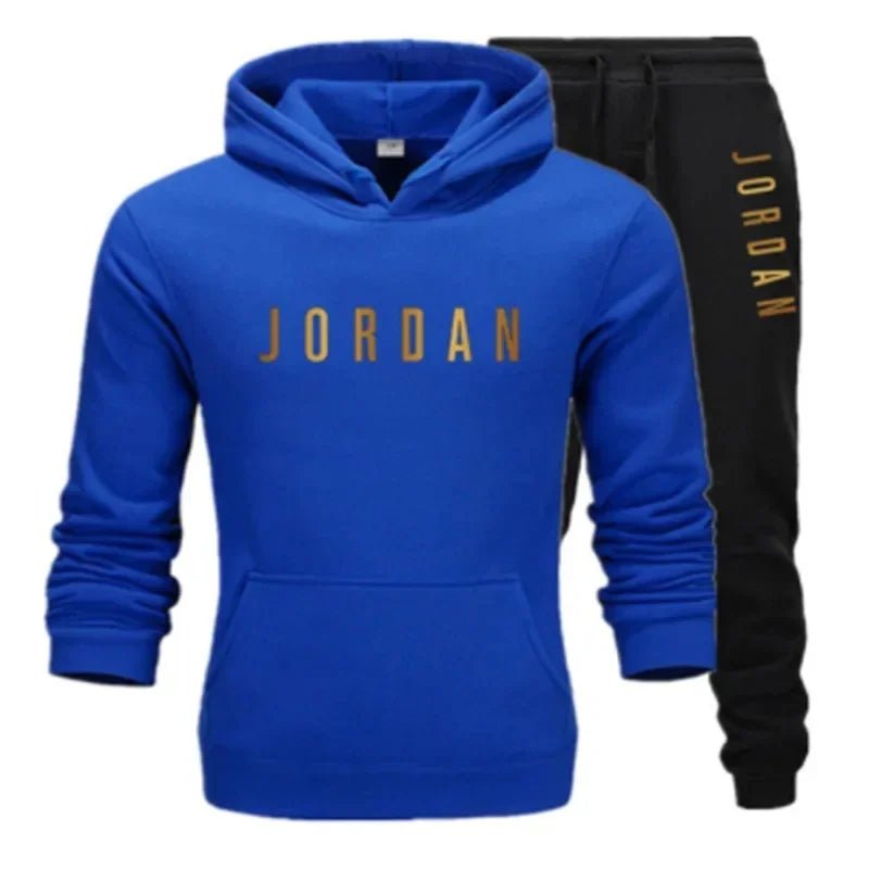 2026 seasonal discount set wool lining hooded sweatshirt casual set La sleeve top sports setv-AMAZON FACTORY
