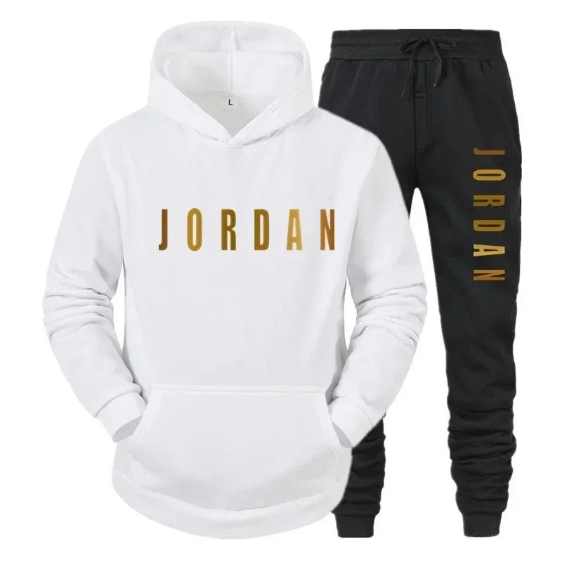 2026 seasonal discount set wool lining hooded sweatshirt casual set La sleeve top sports setv-AMAZON FACTORY