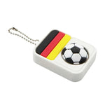 2026 Soccer Clicker Flag Keychain Fidget Stress Reliever for Football Fans World Cup Souvenir Pendant Collectible Gear-AMAZON FACTORY