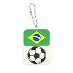 2026 Soccer Clicker Flag Keychain Fidget Stress Reliever for Football Fans World Cup Souvenir Pendant Collectible Gear-AMAZON FACTORY