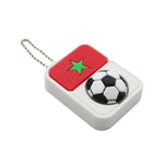 2026 Soccer Clicker Flag Keychain Fidget Stress Reliever for Football Fans World Cup Souvenir Pendant Collectible Gear-AMAZON FACTORY