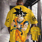 2026Japanese Anime Football Jersey Dragon Ball Men/Women Oversize Tshirt Summer Quick Dry Sport Breathable Unisex Cosplay Tshirt-AMAZON FACTORY