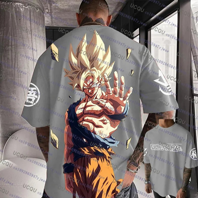 2026Japanese Anime Football Jersey Dragon Ball Men/Women Oversize Tshirt Summer Quick Dry Sport Breathable Unisex Cosplay Tshirt-AMAZON FACTORY