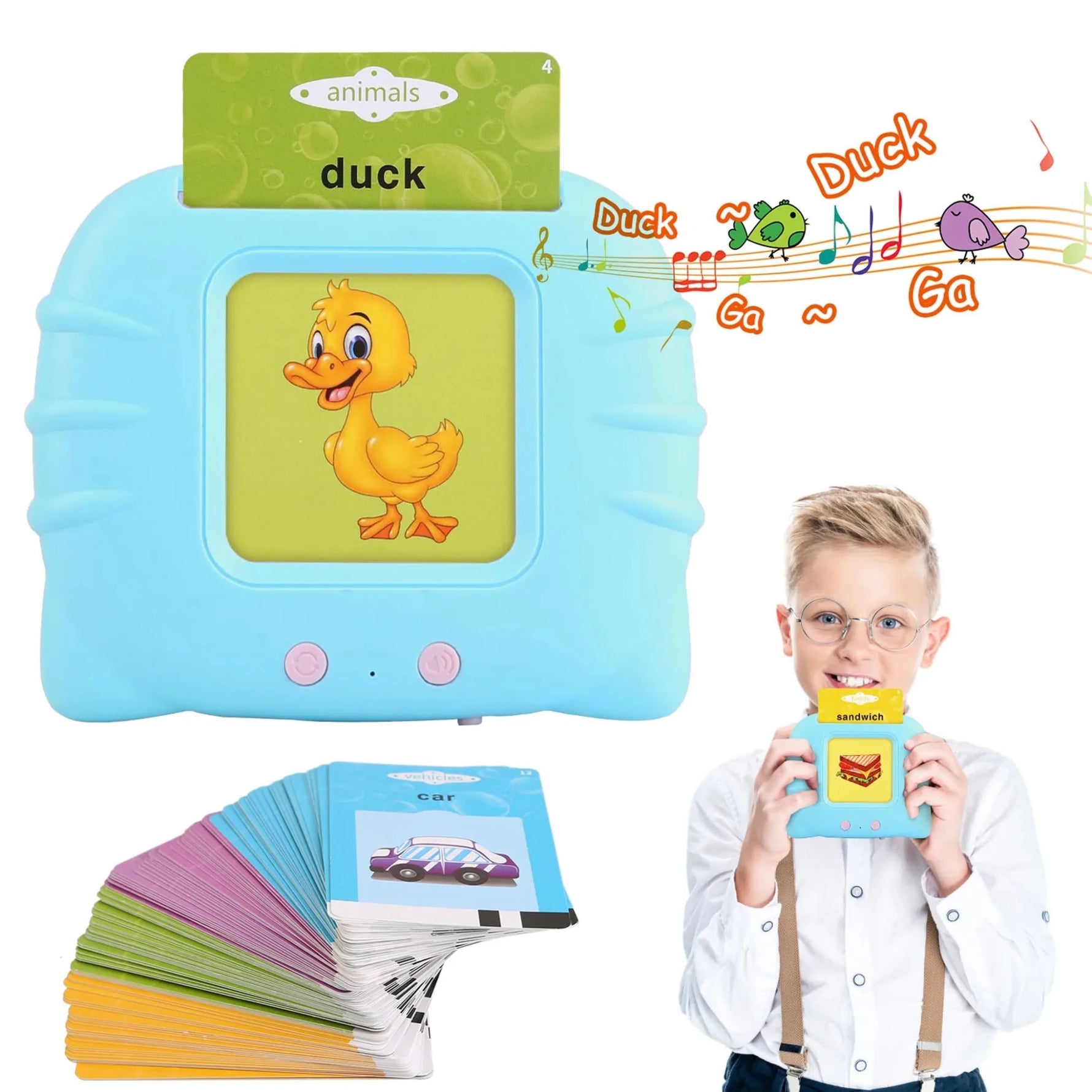 224 Words Kid Flash Talking Cards-AMAZON FACTORY