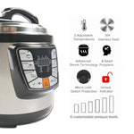 6L Commercial Grade Stainless Steel Pressure Cooker Nonstick-AMAZON FACTORY