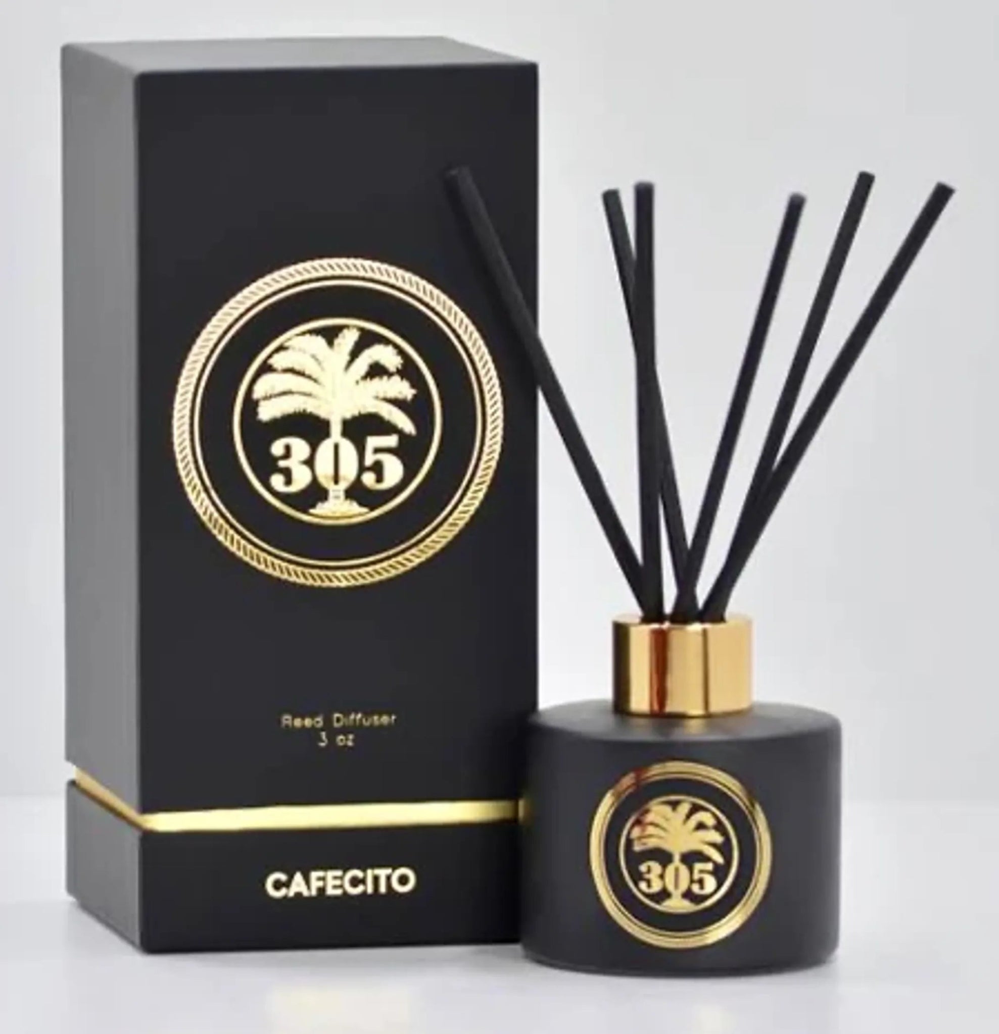 305 Cafecito Diffuser - Size: 3 OZ REED DIFFUSER | Pack Of: 1 - AMAZON FACTORY
