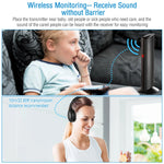 Wireless RF Headphones HiFi Over-Ear Headsets
