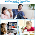 Wireless RF Headphones HiFi Over-Ear Headsets