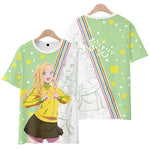3D Print Anime Narenare - Cheer for You! Oversized T Shirt Women Men Summer Fashion Crewneck Short Sleeve Tshirt Graphic Tees - AMAZON FACTORY