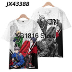 3D Togen Anki Kousakizaki Jin Anime T Shirt Summer Men T-Shirt Casual Women Crew Neck Short Sleeve Tees - AMAZON FACTORY
