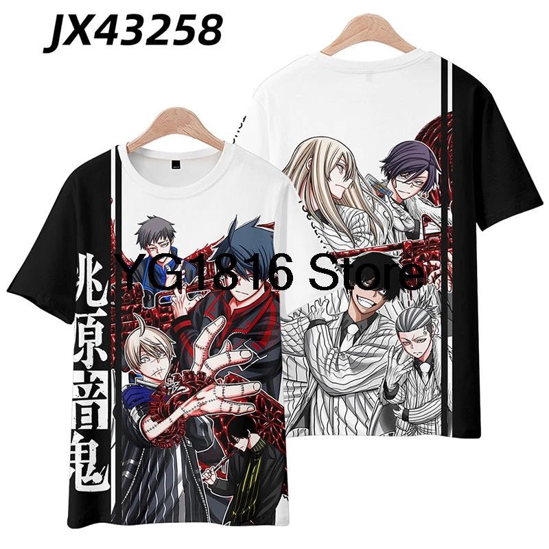 3D Togen Anki Kousakizaki Jin Anime T Shirt Summer Men T-Shirt Casual Women Crew Neck Short Sleeve Tees - AMAZON FACTORY