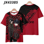 3D Togen Anki Kousakizaki Jin Anime T Shirt Summer Men T-Shirt Casual Women Crew Neck Short Sleeve Tees - AMAZON FACTORY