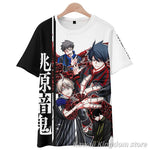 3D Togen Anki Kousakizaki Jin Anime T Shirt Summer Men T-Shirt Casual Women Crew Neck Short Sleeve Tees - AMAZON FACTORY