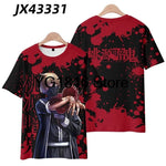 3D Togen Anki Kousakizaki Jin Anime T Shirt Summer Men T-Shirt Casual Women Crew Neck Short Sleeve Tees - AMAZON FACTORY
