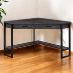 42" Black Corner Computer Desk-AMAZON FACTORY