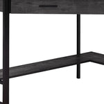 42" Black Corner Computer Desk-AMAZON FACTORY