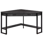 42" Black Corner Computer Desk-AMAZON FACTORY