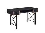 47" Black Computer Desk With Two Drawers-AMAZON FACTORY
