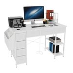 47' Computer Desk With Power Outlet-AMAZON FACTORY