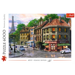 6000 piece Jigsaw Puzzles - Street of Paris, 1000 Piece Jigsaw Puzzle-AMAZON FACTORY