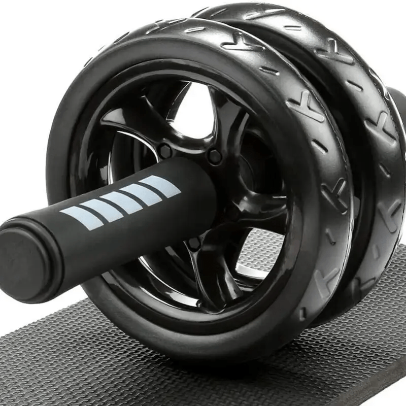 Ab Roller Wheel for Core Workout with - Gym Equipment for Abs Workout in Office or at Home Easy to Carry - AMAZON FACTORY