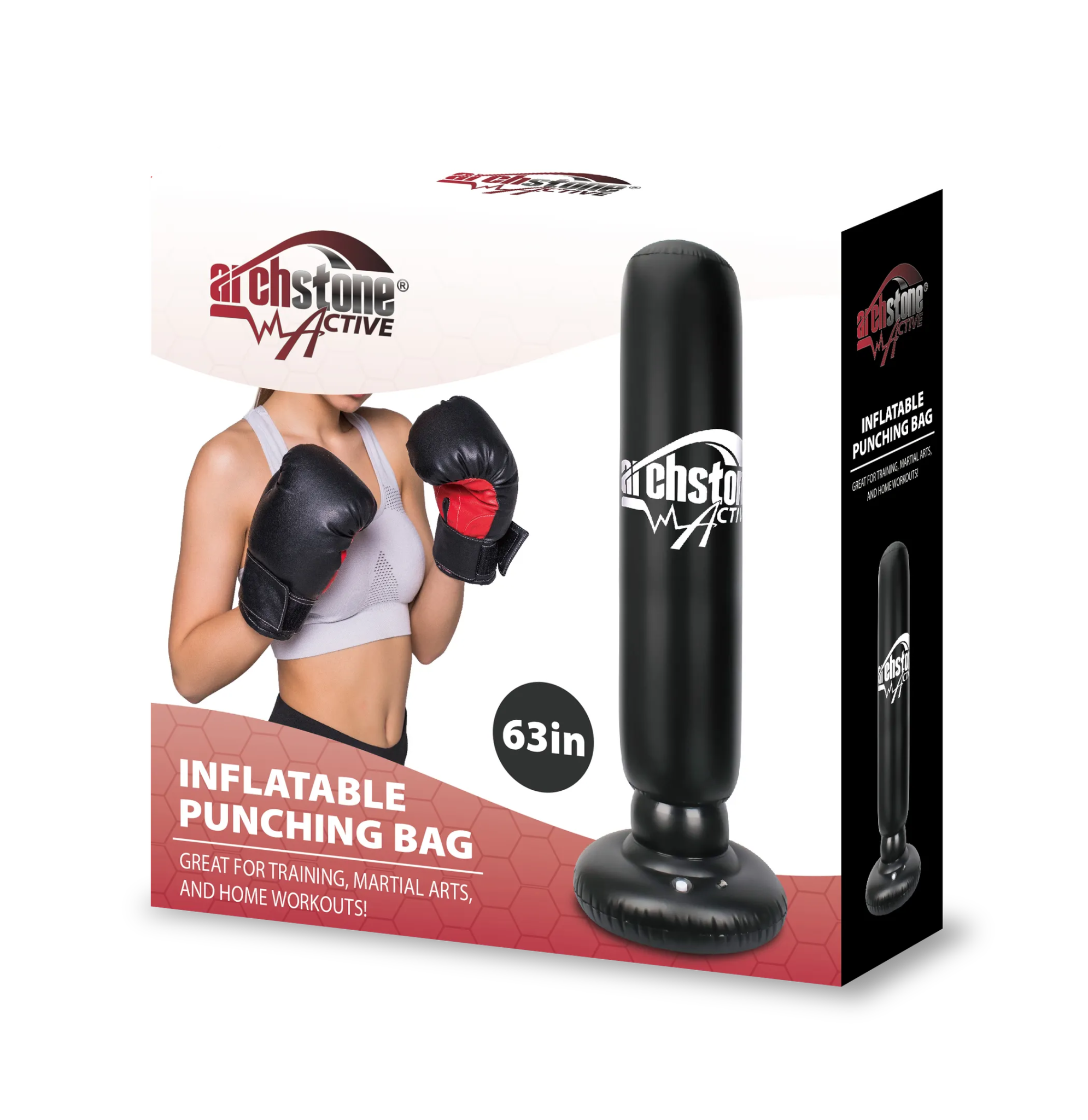 Amazon Factory Cardio Exercise Inflatable Punching Bag - AMAZON FACTORY