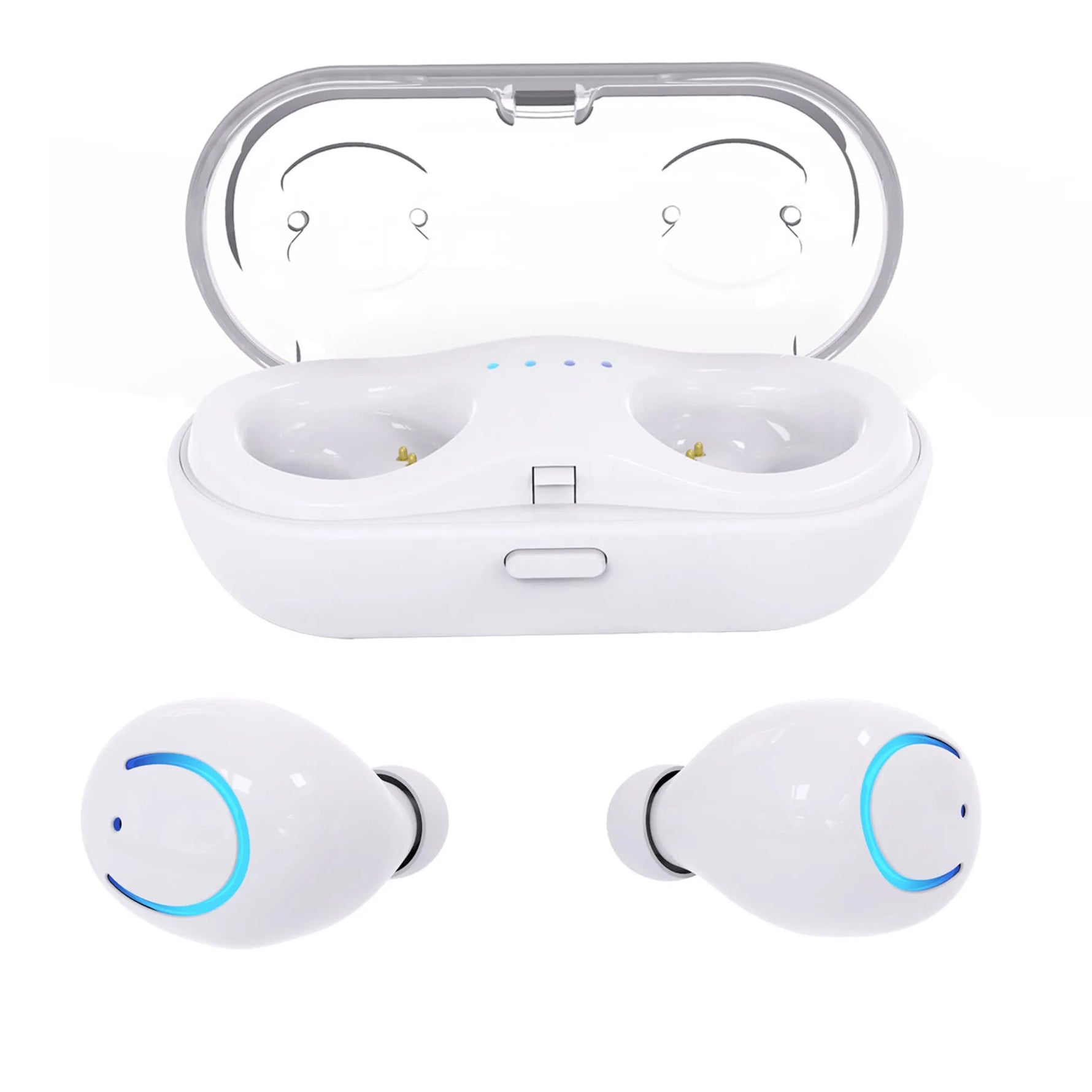 Amazon Factory Premium - QualityTWS Stereo Earbuds - White - AMAZON FACTORY