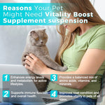 Amazon Factory - Vitality Boost Liquid Supplement for Pets | Energy & Health Support - AMAZON FACTORY