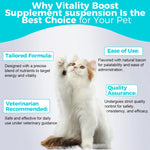 Amazon Factory - Vitality Boost Liquid Supplement for Pets | Energy & Health Support - AMAZON FACTORY