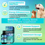 Amazon Factory - Vitality Boost Liquid Supplement for Pets | Energy & Health Support - AMAZON FACTORY