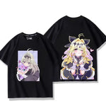 Anime Star Detective Precure! Cosplay Printed Short Sleeves T-Shirt Casual Tee Fashion Shirts in Summer Birthday Gifts - AMAZON FACTORY